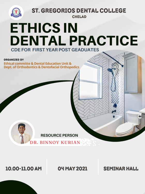 ETHICS IN DENTAL PRACTICE