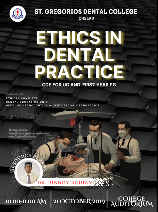 ETHICS IN DENTAL PRACTICE