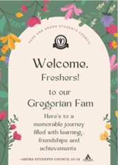 WELCOMING OF FRESHER’S