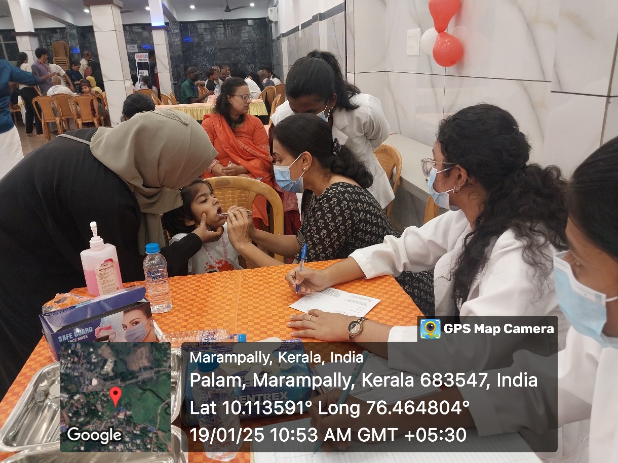 Treatment Camp Conducted at Mass Auditorium, Parappuram