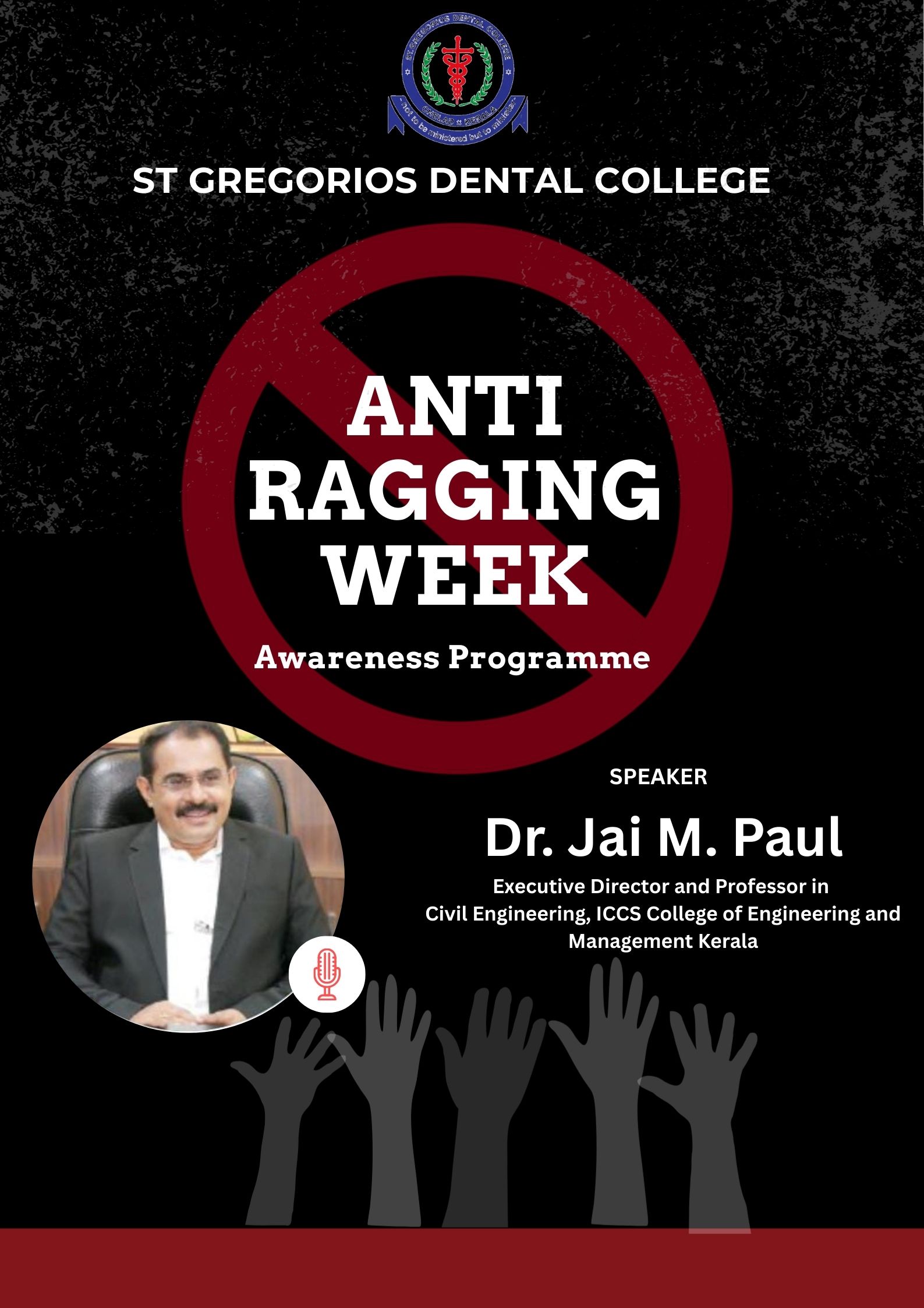 Anti ragging week - Awareness program