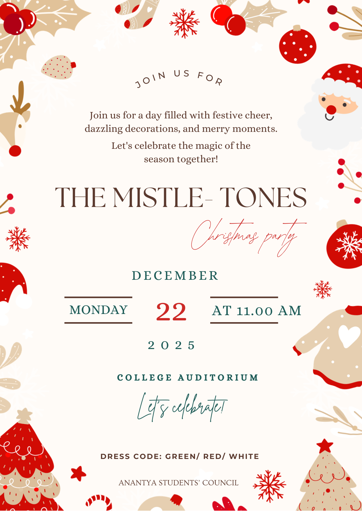 Christmas Celebrations 2026