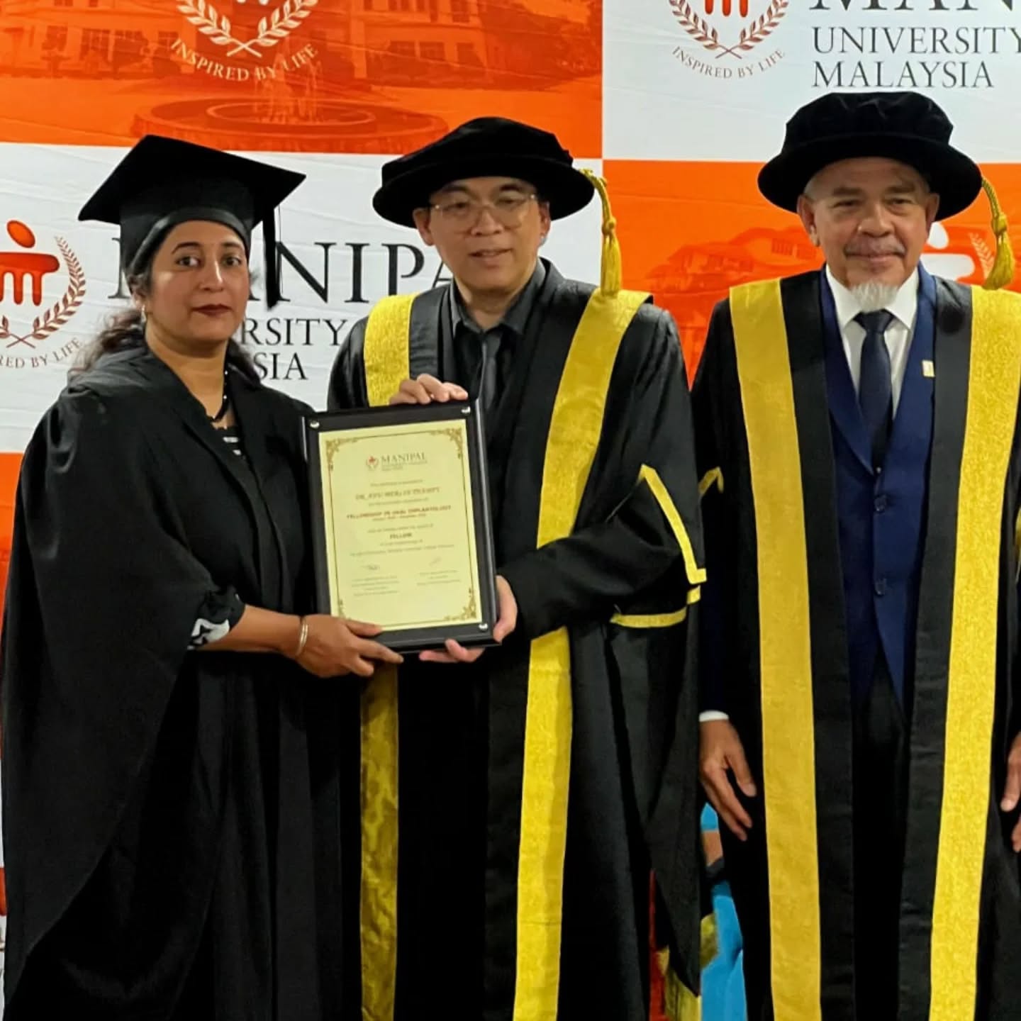 Congratulations Dr Anu Merlin Thampy on achieving the Fellowship in Oral Implantology from the prestigious Manipal University College Malaysia