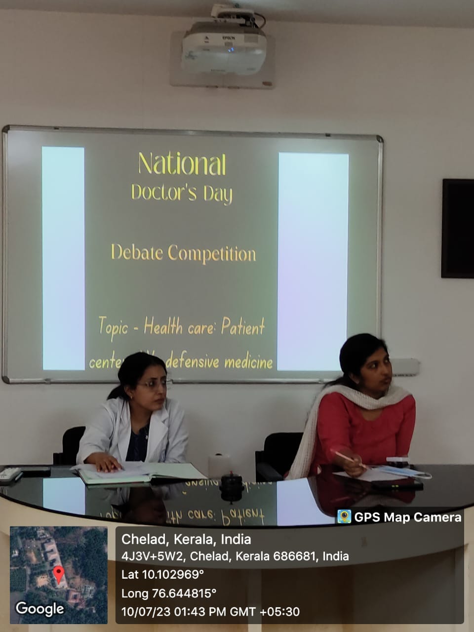 Doctors day celebration - Debate